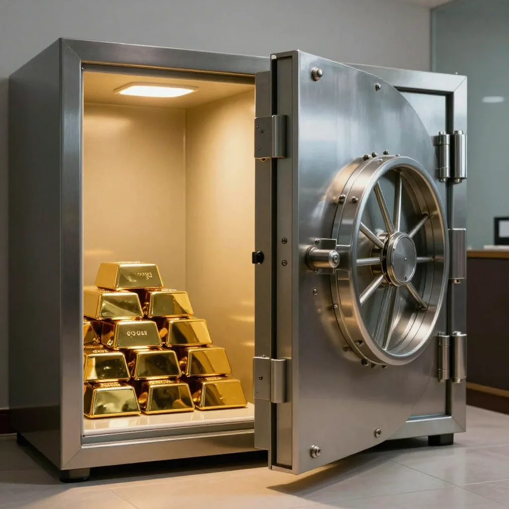 Cara Aman Menyimpan Emas Fisik: Rumah vs Brankas Bank